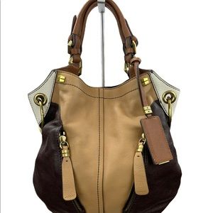 OrYANY Victoria Colorblock Hobo Handbag